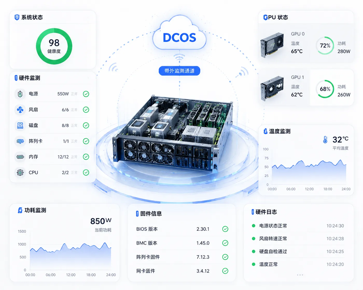 Out-of-Band Hardware Monitoring: Independent of OS